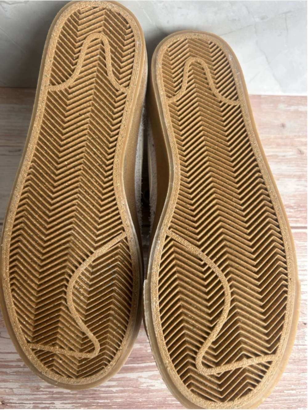 Nike Blazer '77 Vintage Low Football Grey Ivory Gum W Size 6 - Picture 5 of 6